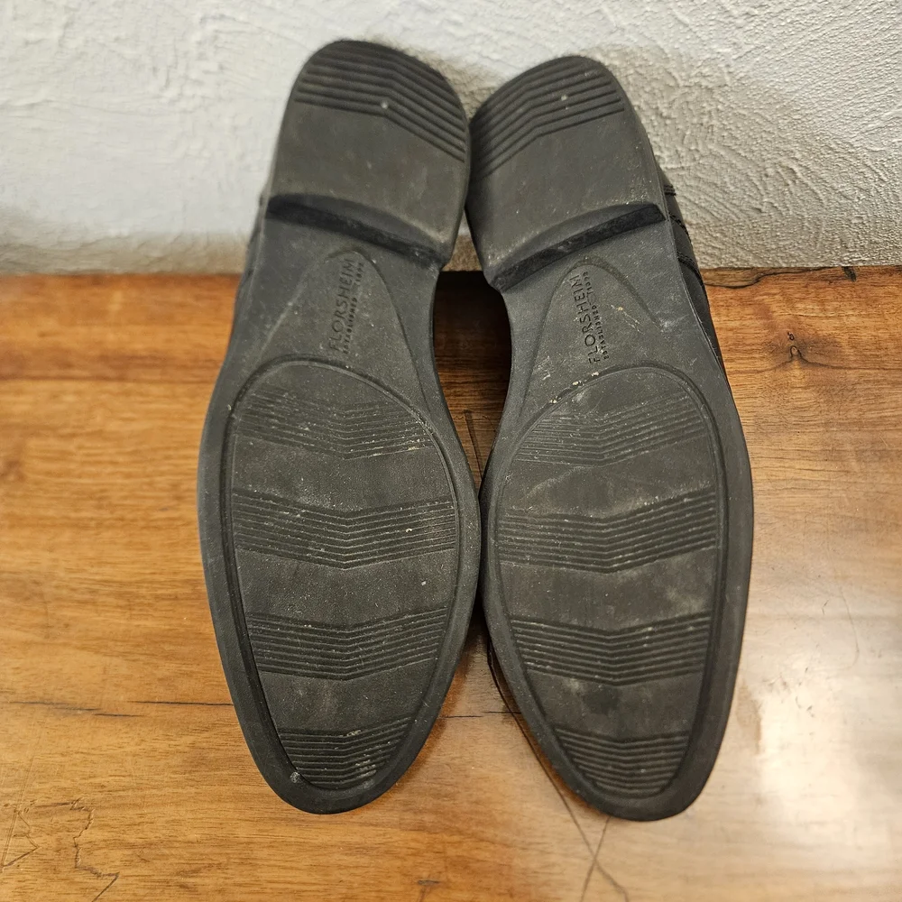Florsheim Portfolio Wing Ox Leather Wing‎ Tip 11702-001 Black Size 11.5 D
